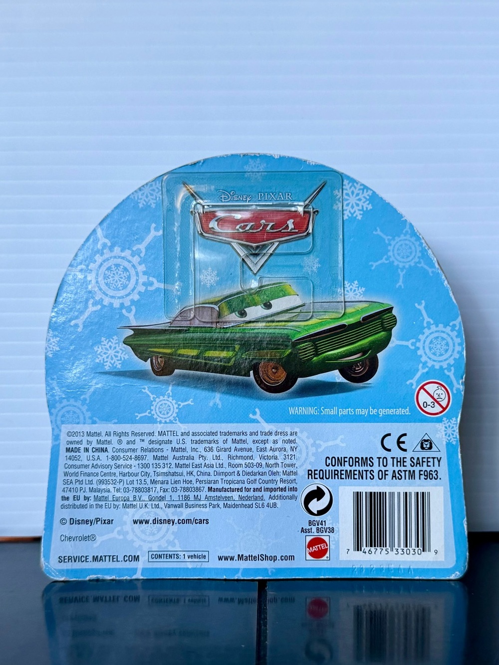 Disney Pixar Cars Ramone-Green (Holiday/Lenticular Eyes Edition) 1:55 diecast - Picture 2 of 6